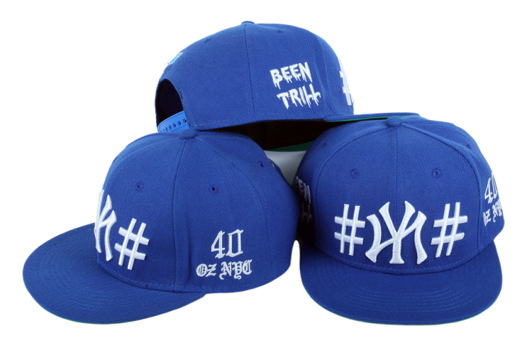40 OZ NY Stars Snapback Hat #33